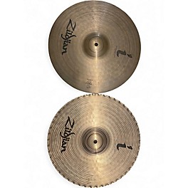 Used Zildjian 14in Mastersound Hi Hat Pair Cymbal