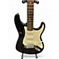 Used Squier Standard Stratocaster Black Solid Body Electric Guitar