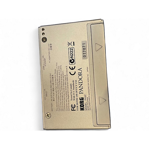Used KORG PX5D Effect Processor