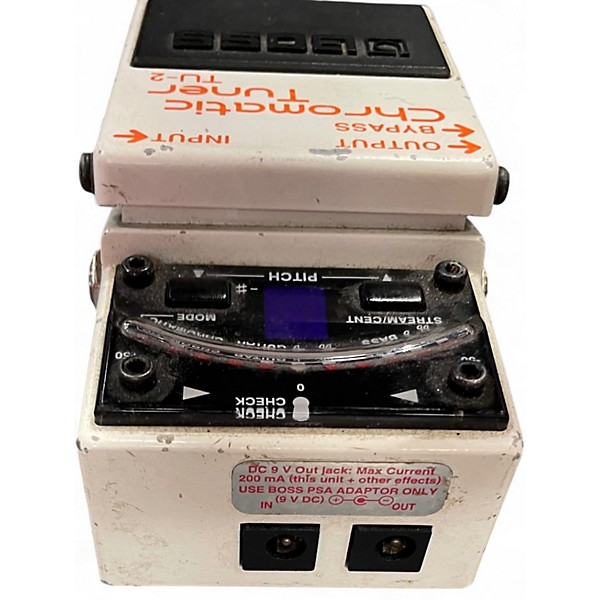 Used BOSS TU2 Chromatic Tuner Pedal