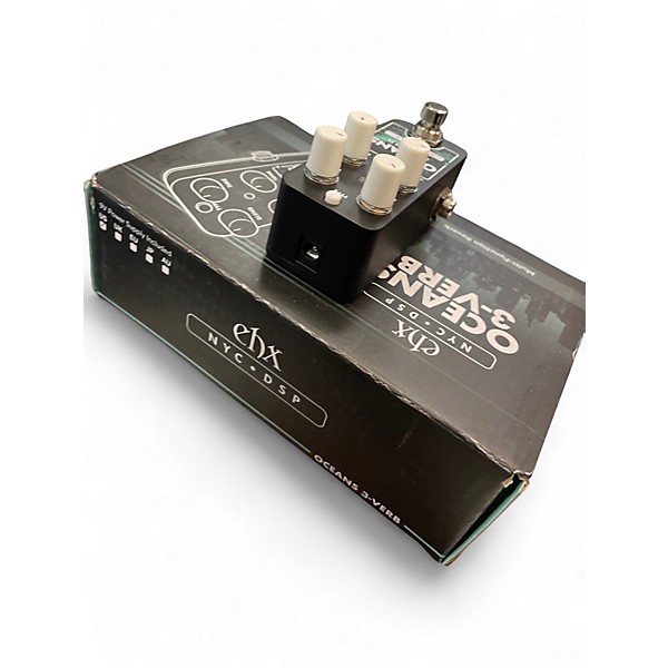 Used Electro-Harmonix OCEANS 3 REVERB Effect Pedal