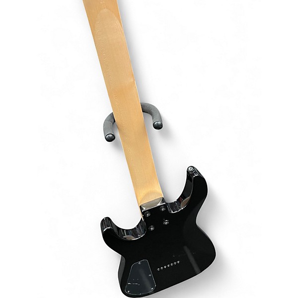 Used Jackson JS22-7 Dinky 7 String Black and Silver Solid Body Electric Guitar