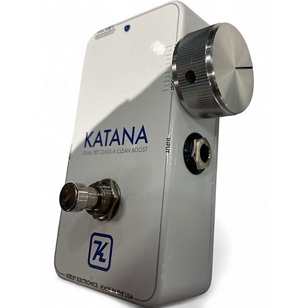 Used Keeley Katana Clean Boost V2 Effect Pedal
