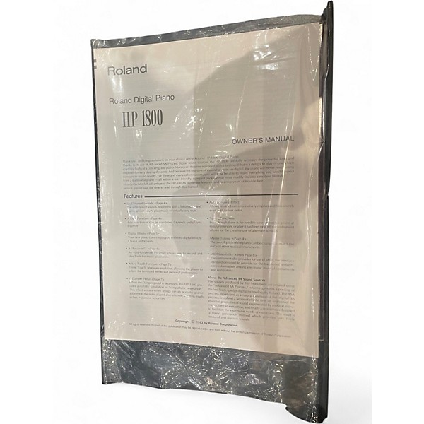 Used Roland HP 1800 Digital Piano