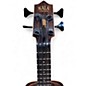 Used Kala Ubass Bass STRIPED BROWN Ukulele