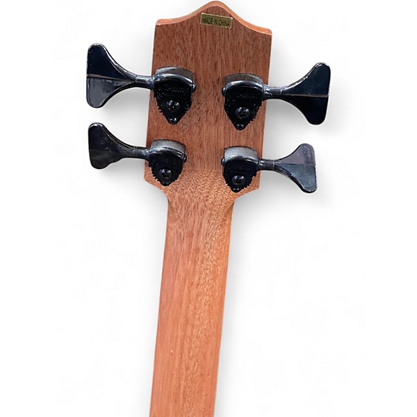 Used Kala Ubass Bass STRIPED BROWN Ukulele