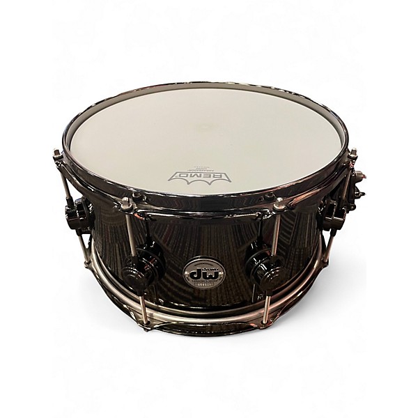 Used DW 14X6 Collector's Series Metal Snare Black Drum
