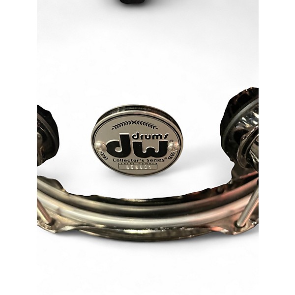 Used DW 14X6 Collector's Series Metal Snare Black Drum