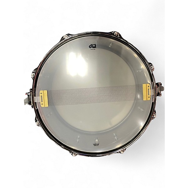 Used DW 14X6 Collector's Series Metal Snare Black Drum