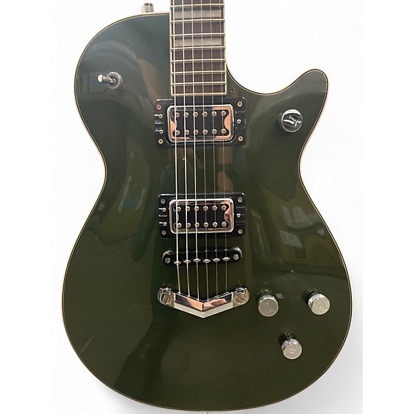 Used Gretsch Guitars G5220 Electromatic OLIVE METALLIC Hollow Body Electric Guitar