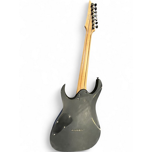 Used Ibanez RG7321 7 String Weathered Blue Solid Body Electric Guitar