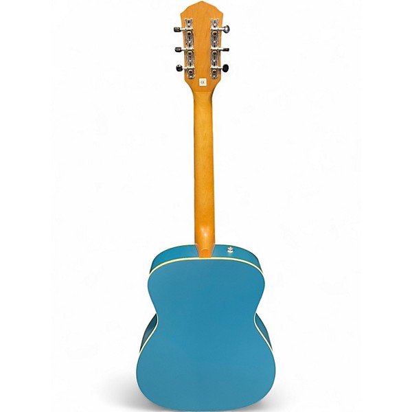 Used Fender Tim Armstrong Hellcat BLUE Acoustic Electric Guitar