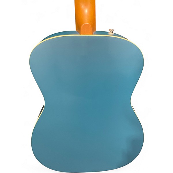 Used Fender Tim Armstrong Hellcat BLUE Acoustic Electric Guitar