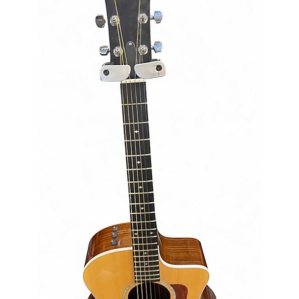 Used Taylor 214ceDLX Natural Acoustic Electric Guitar