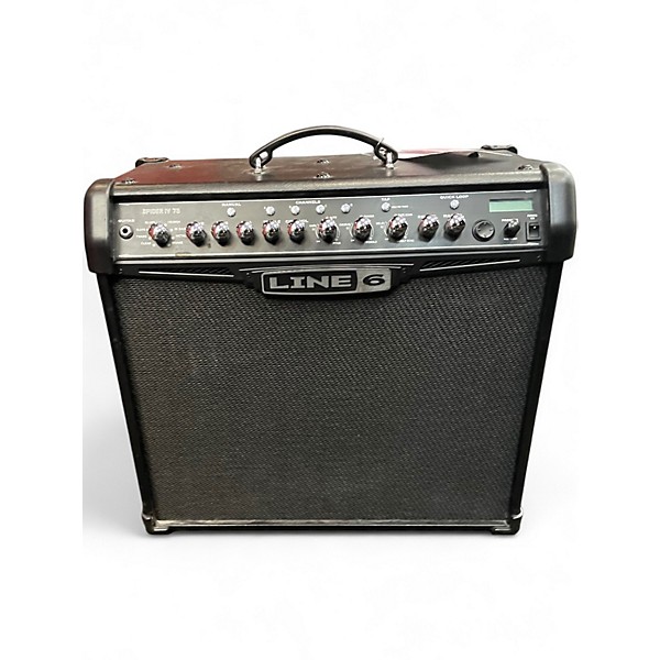 Used Line 6 Spider IV 75W 1x12 Guitar Combo Amp