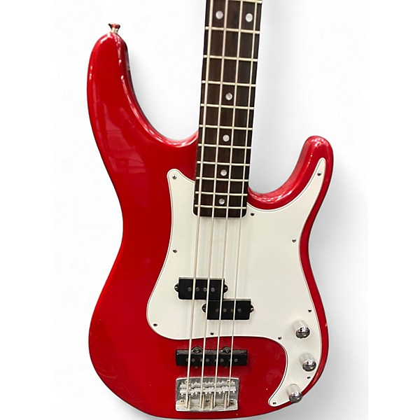 Used Peavey Forum Red Electric Bass Guitar