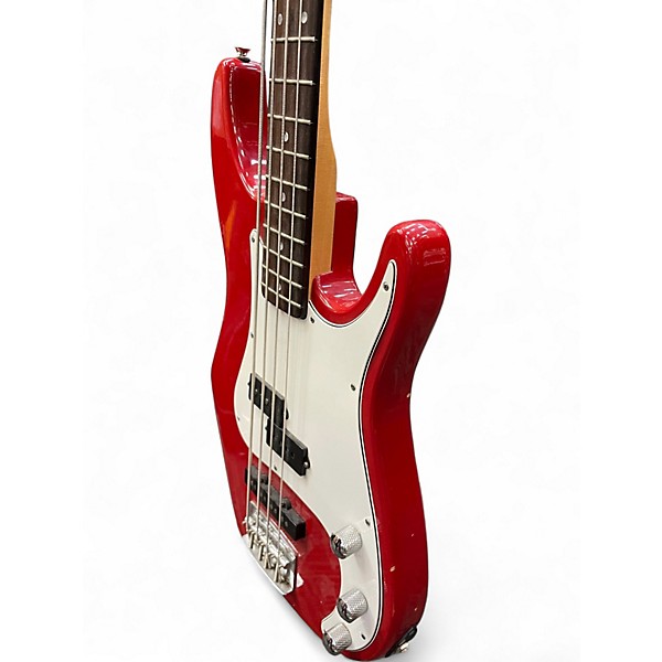 Used Peavey Forum Red Electric Bass Guitar