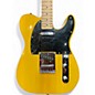 Used Squier SONIC TELECASTER Yellow Solid Body Electric Guitar