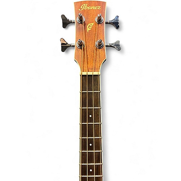 Used Ibanez PNB14E OPEN PORE NATURAL Acoustic Bass Guitar
