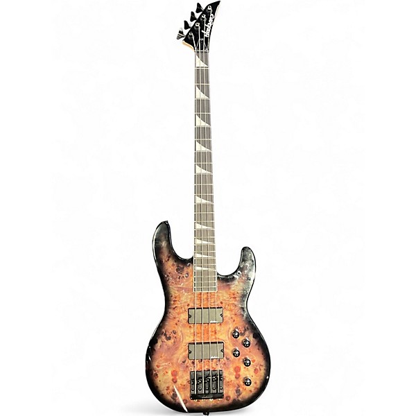 Used Jackson JS3 Concert BLACK BURST CURL Electric Bass Guitar