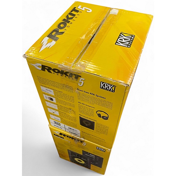 Used KRK ROKIT 5 Gen 3 3-Way Pair Powered Monitor