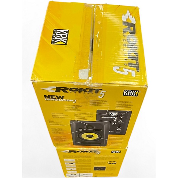 Used KRK ROKIT 5 Gen 3 3-Way Pair Powered Monitor
