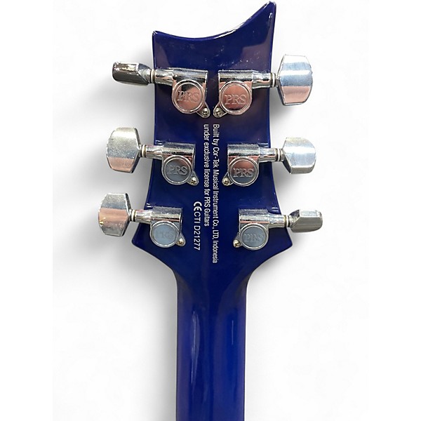 Used PRS Standard 24 Blue Solid Body Electric Guitar