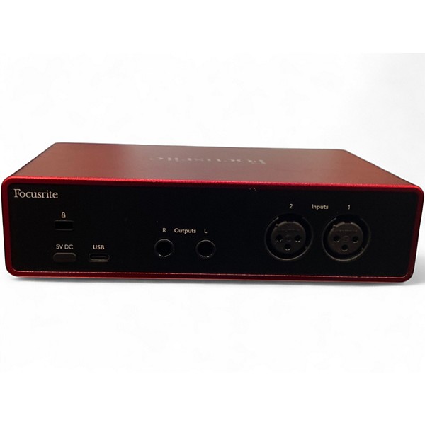 Used Focusrite Scarlett 2i2 Audio Interface