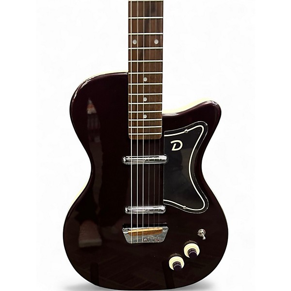 Used Danelectro 57 Maroon Solid Body Electric Guitar