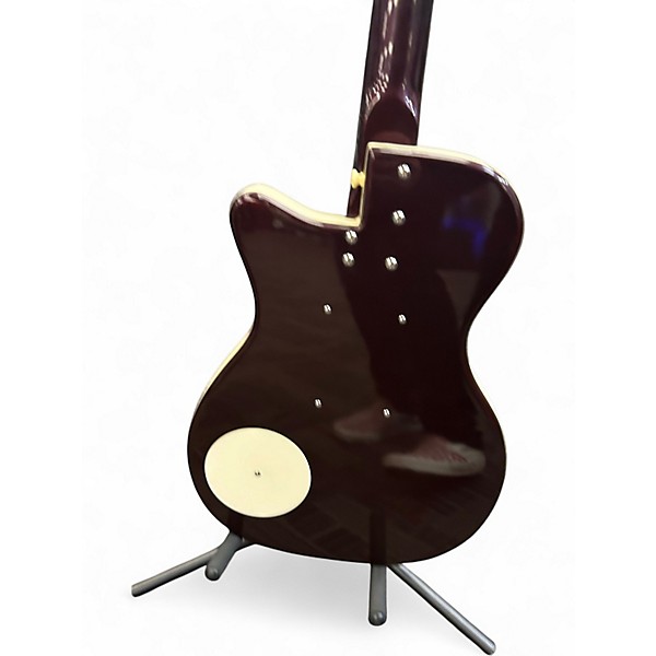 Used Danelectro 57 Maroon Solid Body Electric Guitar