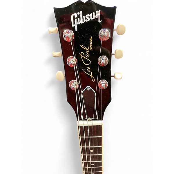 Used Gibson Les Paul Special Double Cut Cherry Solid Body Electric Guitar