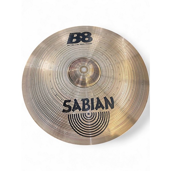 Used SABIAN 16in B8 Crash Cymbal