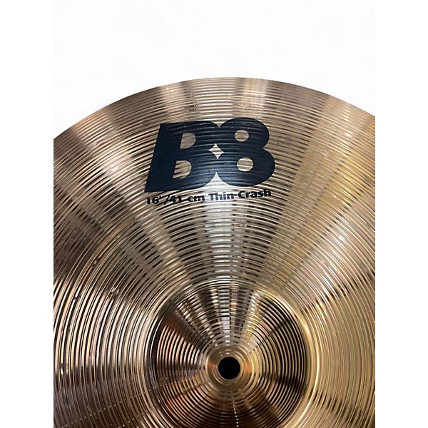 Used SABIAN 16in B8 Crash Cymbal