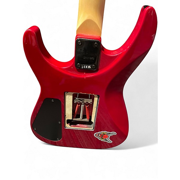 Used Jackson JS32TQ Dinky Crimson Red Trans Solid Body Electric Guitar