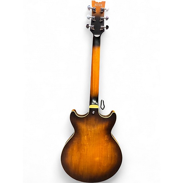 Used Ibanez AM53-TF Brown Sunburst Hollow Body Electric Guitar