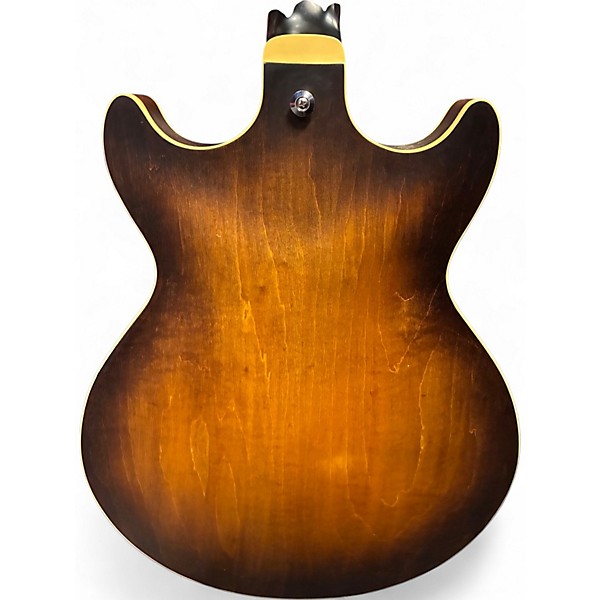 Used Ibanez AM53-TF Brown Sunburst Hollow Body Electric Guitar