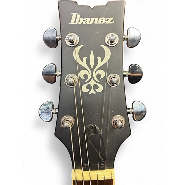 Used Ibanez AM53-TF Brown Sunburst Hollow Body Electric Guitar