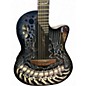 Used Ovation Demented Series DJA34-CHB Bones Acoustic Electric Guitar