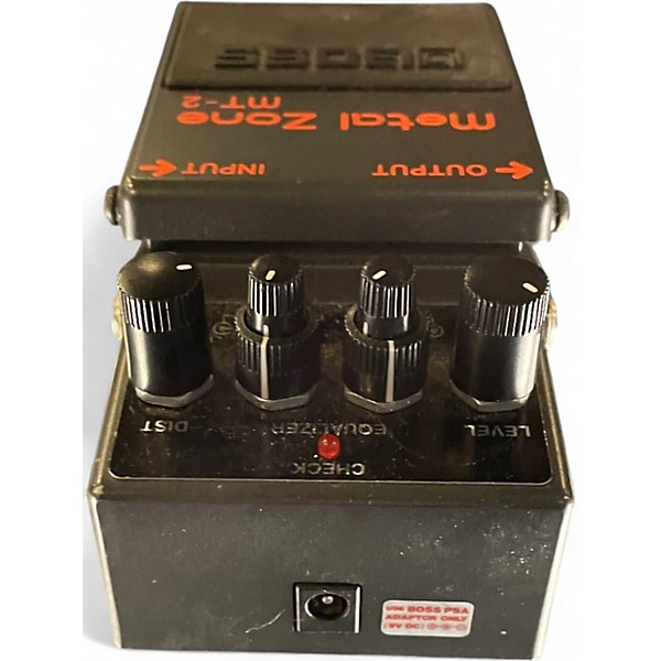 Used BOSS MT2 Metal Zone Distortion Effect Pedal