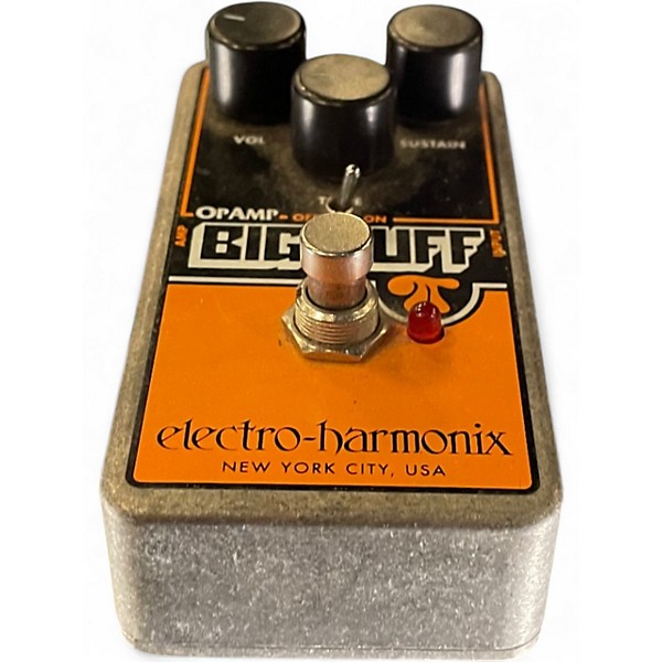 Used Electro-Harmonix Big muff op amp pi fuzz Effect Pedal