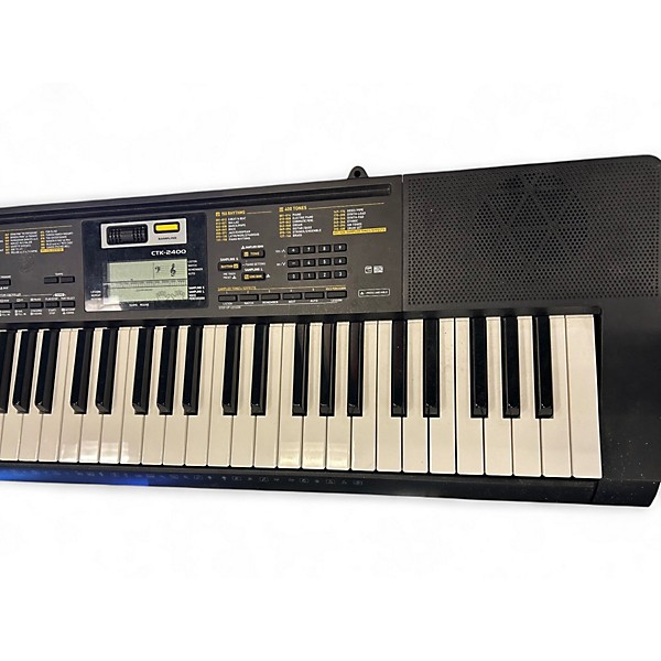 Used Casio CTK2400 61-Key Portable Keyboard