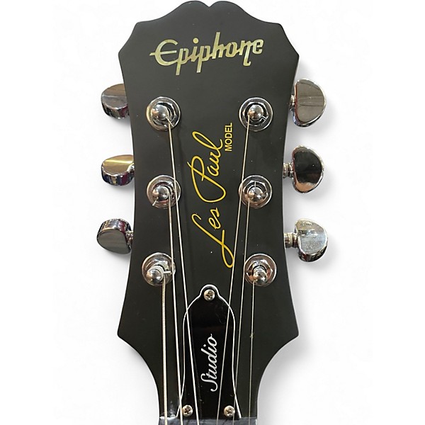 Used Epiphone Les Paul Studio Wine Red Solid Body Electric Guitar