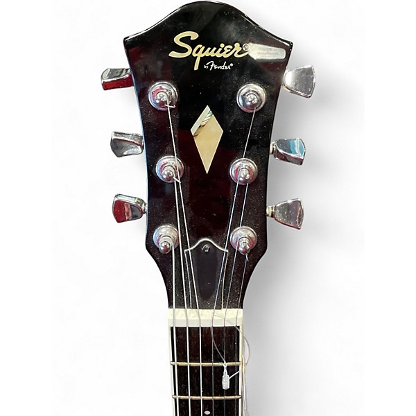 Used Squier STARFIRE RED Hollow Body Electric Guitar