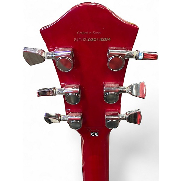 Used Squier STARFIRE RED Hollow Body Electric Guitar