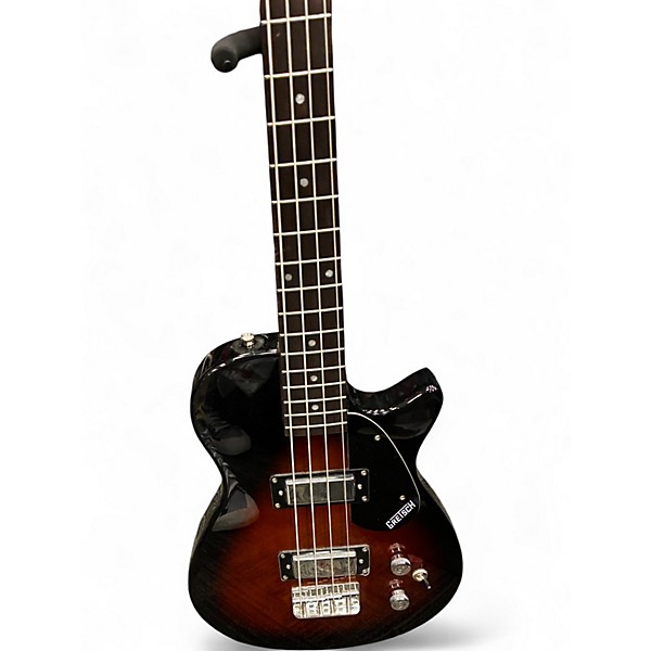 Used Gretsch Guitars ELEC 3 Tone Sunburst Electric Bass Guitar
