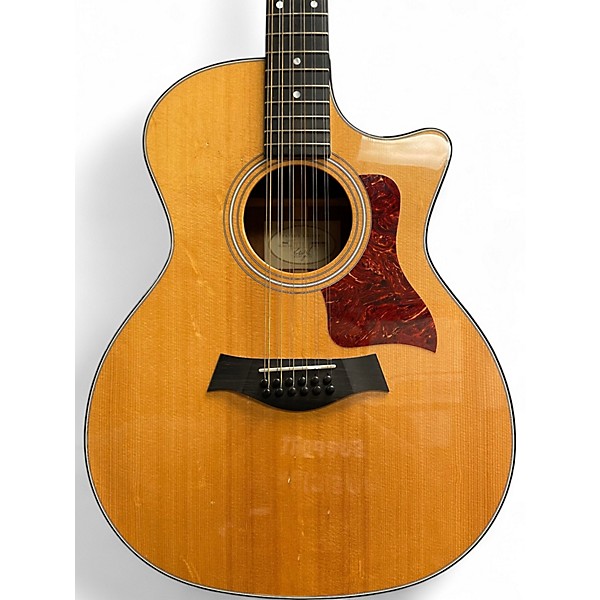 Used Taylor 354CE Natural 12 String Acoustic Guitar