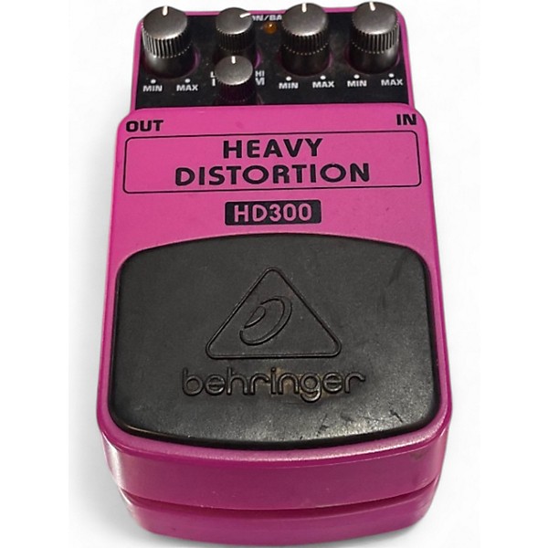 Used Behringer HD300 Heavy Distortion Effect Pedal