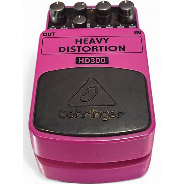 Used Behringer HD300 Heavy Distortion Effect Pedal