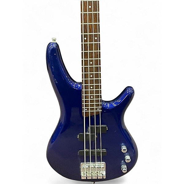 Used Ibanez SR 300 DX Blue Electric Bass Guitar