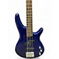 Used Ibanez SR 300 DX Blue Electric Bass Guitar